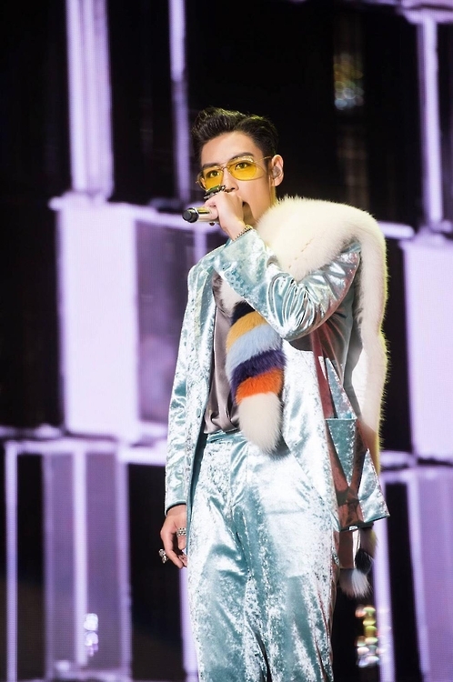 The undated photo provided by YG Entertainment shows BIGBANG's rapper T.O.P. (Yonhap)
