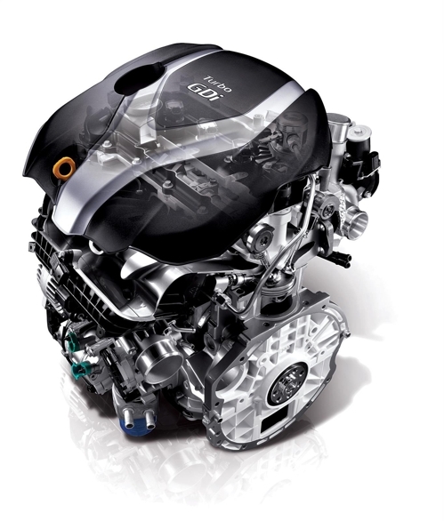 Theta Turbo 2.0 GDI engine (Courtesy of Hyundai Motor) (Yonhap)
