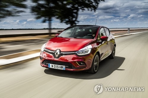 Renault's Clio to hit S. Korea in August: official