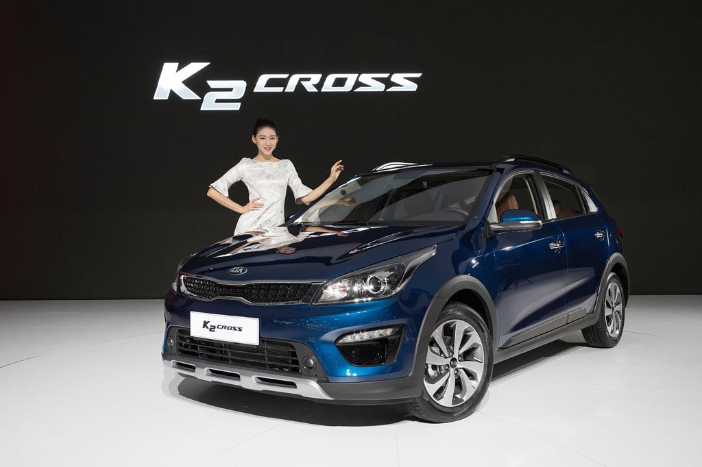 Kia's K2 Cross SUV (Courtesy of Kia Motors) (Yonhap)