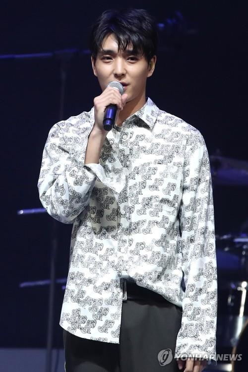 The undated file photo is of Choi Jong-hoon, the leader of the band F.T. Island. (Yonhap)
