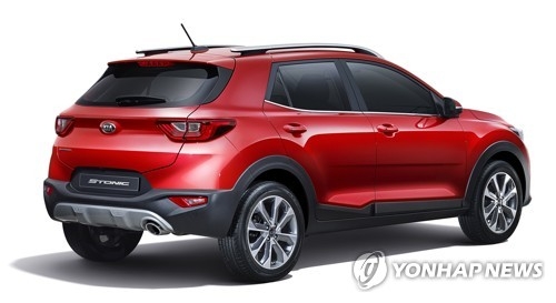 Kia Motors' Stonic subcompact SUV (Yonhap) 