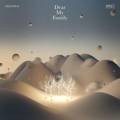 The cover art for S.M. Entertainment's upcoming digital single "Dear My Family" (Yonhap)