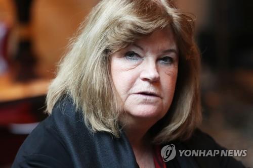 Gunilla Lindberg, head of the International Olympic Committee's Coordination Commission on the 2018 PyeongChang Winter Olympics, speaks to Yonhap News Agency in a interview in Seoul on Nov. 21, 2018. (Yonhap)