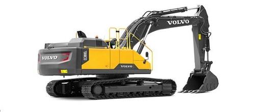 An excavator made by Volvo Group (Yonhap)