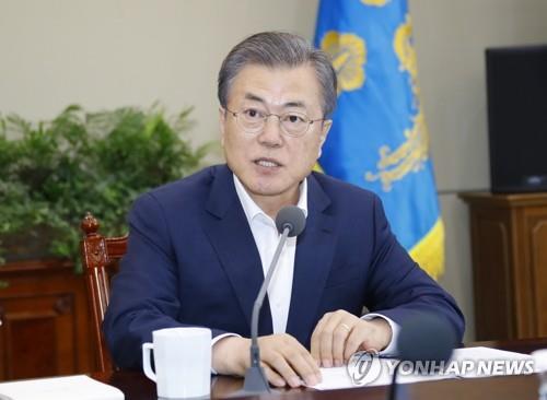  President Moon says he will meet N. Korean leader anywhere