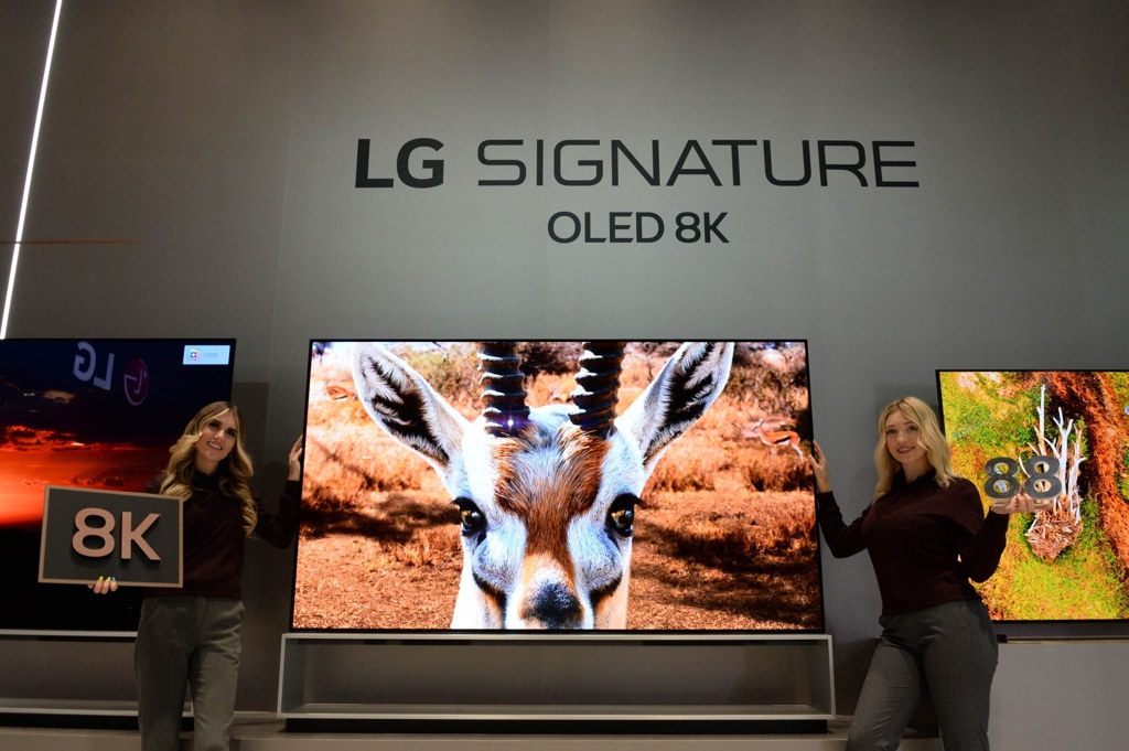 (CES 2020) LG Electronics to introduce 14 new OLED TVs