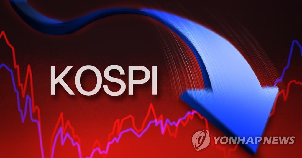 Seoul stocks down 4 pct. on virus fears, oil crash late Monday morning