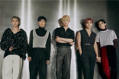 A promotional image for NU'EST's new album, "The Nocturne," provided by Pledis Entertainment. (PHOTO NOT FOR SALE) (Yonhap)