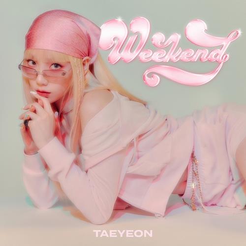 This image, provided by SM Entertainment, is the cover photo of K-pop singer Taeyeon's new single "Weekend," which will be released on July 6, 2021. (PHOTO NOT FOR SALE) (Yonhap)