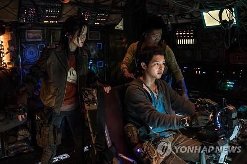 This image provided by Netflix shows a scene from "Space Sweepers." (PHOTO NOT FOR SALE) (Yonhap)