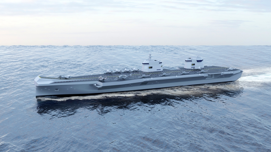 Hyundai Heavy, Bobcock join forces for S. Korea's 1st aircraft carrier