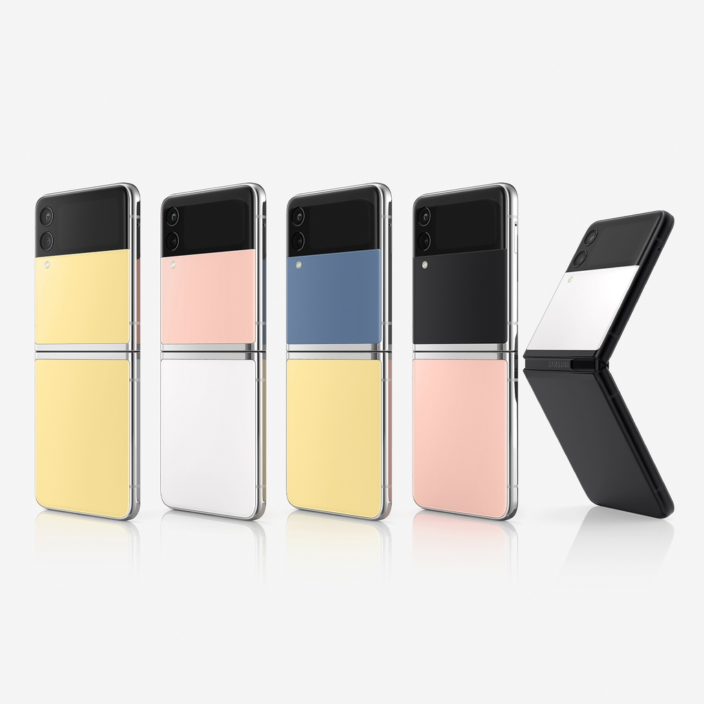 Samsung reveals new color options for Galaxy Z Flip3, collaborations with Maison Kitsune