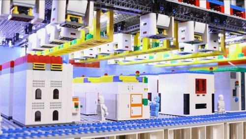 This photo, provided by Samsung Electronics Co. on June 29, 2020, shows the miniature of the tech giant's semiconductor production line in Pyeongtaek, 70 kilometers south of Seoul. The miniature was used in a company video promoting the pollution-free factory. (PHOTO NOT FOR SALE) (Yonhap)