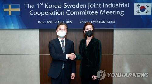 S. Korea, Sweden to boost cooperation on concerns over U.S.' IRA