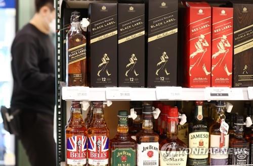 S. Korea's whisky imports soar 62 pct this year