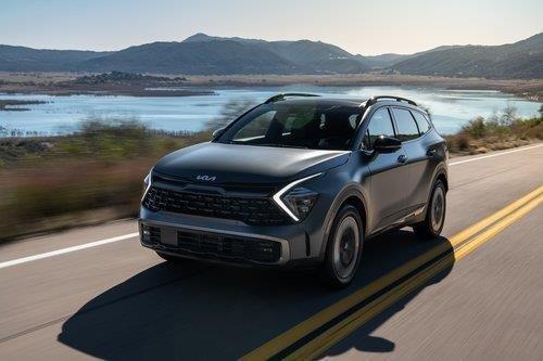This file photo provided by Kia Corp. shows the Sportage plug-in hybrid electric model. (PHOTO NOT FOR SALE) (Yonhap)