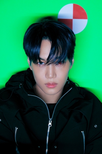 EXO member Kai is seen in this concept photo for his third individual EP, "Rover," set to drop at 6 p.m. on March 13, 2023, provided by SM Entertainment. (PHOTO NOT FOR SALE) (Yonhap)