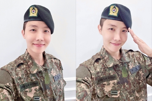 BTS' J-Hope completes basic training for military service