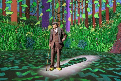 David Hockney to present first-person narrative media art show in Seoul