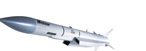 Esta foto muestra un misil Meteor aire-aire de alcance medio.  (Yonhap)
