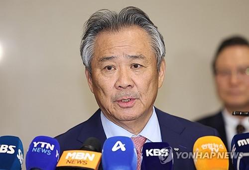 Lee Kee-heung, the suspended president of the Korean Sport & Olympic Committee (Yonhap)