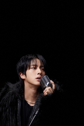 BTS' Jin is seen in this photo provided by BigHit Music. (PHOTO NOT FOR SALE) (Yonhap)