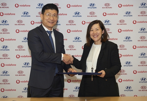 Hyundai et Vodafone signent un accord pour des services de voitures connectées en Europe