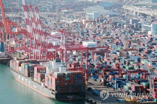 Le port de Busan (Photo d'archives) 