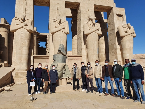 La Corée du Sud va restaurer la porte d'entrée d'un ancien temple égyptien à Louxor