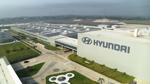 L'usine de Hyundai Motor en Indonésie (Photo fournie par Hyundai Motor. Revente et archivage interdits)