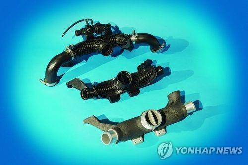 韓国製自動車部品（資料写真）＝（聯合ニュース）
