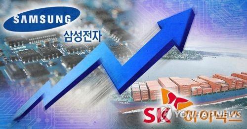 半導体市場で韓国企業は圧倒的なシェアを占めている（コラージュ）＝（聯合ニュース）