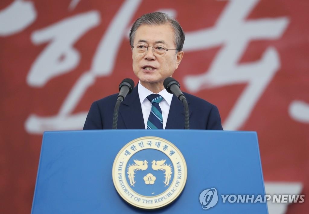 韓国軍は「南北の和解・協力導く平和の軍隊」＝文大統領