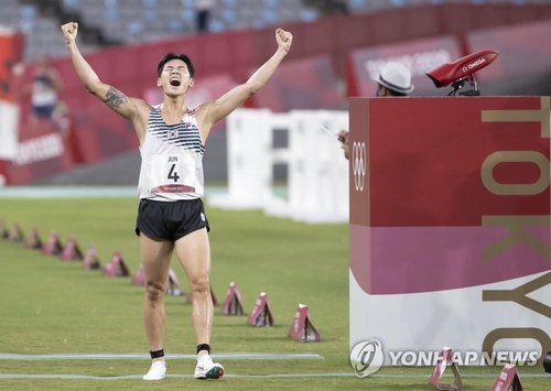 韓国が五輪近代五種で初メダル　銅１個追加＝東京大会第１６日