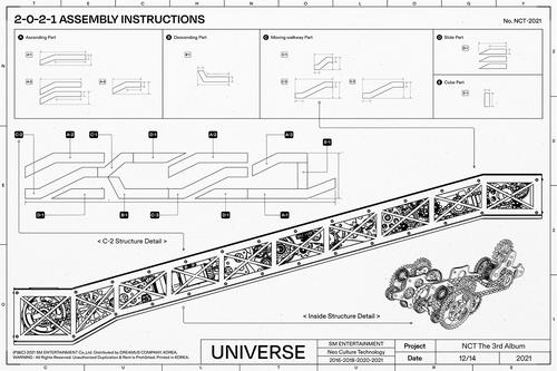 ＮＣＴが１２月１４日にアルバム「ＵＮＩＶＥＲＳＥ」をリリースする（ＳＭエンタテインメント提供）＝（聯合ニュース）≪転載・転用禁止≫