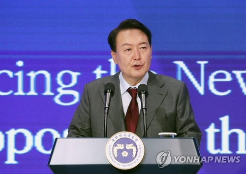 尹錫悦（ユン・ソクヨル）大統領＝（聯合ニュース）
