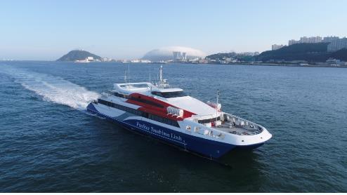 韓国・釜山と対馬を結ぶ高速船２５日から運航　日本４航路が全て再開