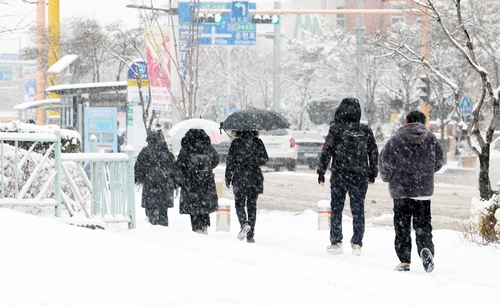 한국의 각지에서 폭설이 예상된다(자료 사진)=(연합 뉴스)