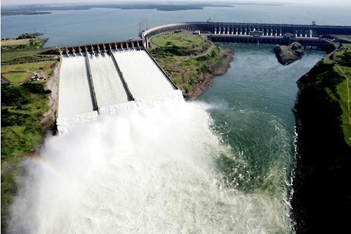 이타이푸 댐[출처:국영 뉴스통신 아젠시아 브라질]