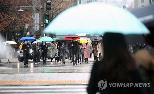 충북 오후부터 비 또는 눈…체감온도 '뚝'