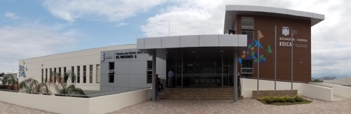 에콰도르 엘레크레오 보건의료센터 전경 