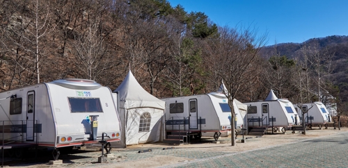 양주 장흥미술관옆 캠핑장