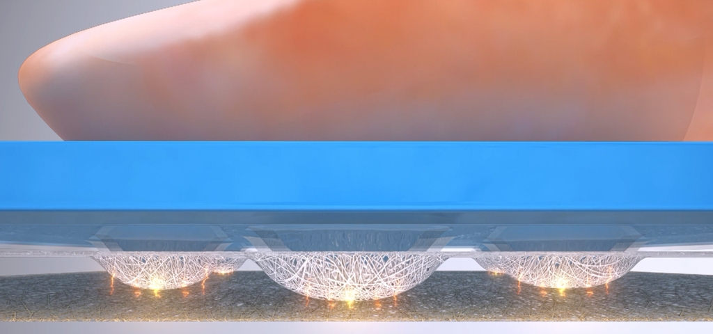 ¼¾¼¸¦ ÀÌ¿ëÇØ Áö¹® °ñÀÇ ³ô³·À̸¦ ÃøÁ¤ÇÏ´Â ¸ð½À