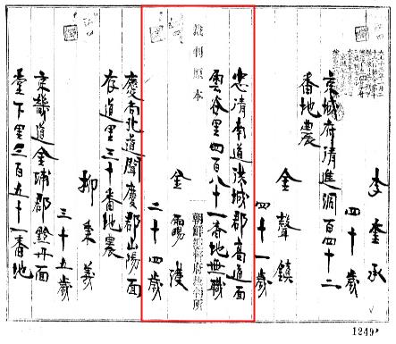 경성지방법원 1922년 4월 13일판결문 