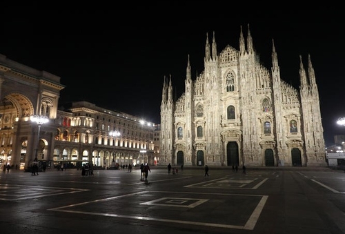 이탈리아 밀라노의 두오모 대성당. [ANSA 통신 자료사진]