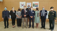남아공 한국전 참전용사에 마스크 6만장 추가 전달