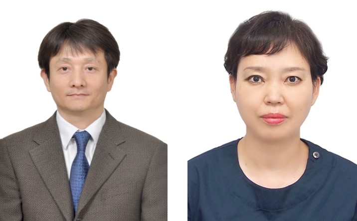 제14회 일송상 수상자 임홍의 교수(왼쪽)와 이순희 간호사