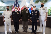 한·미·일 합참의장, 북핵 우려 공유·3국 협력 확인
