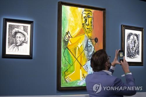 라스베이거스에서 경매에 부쳐진 피카소의 작품